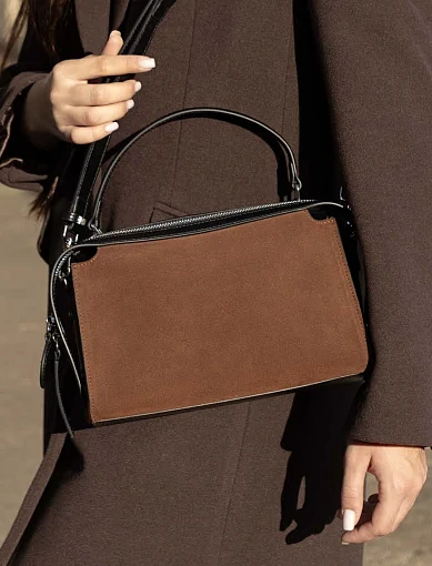 Жіноча сумка через плече MIRATON шкіряна різнокольорова(11345) - фото 2 - Miraton