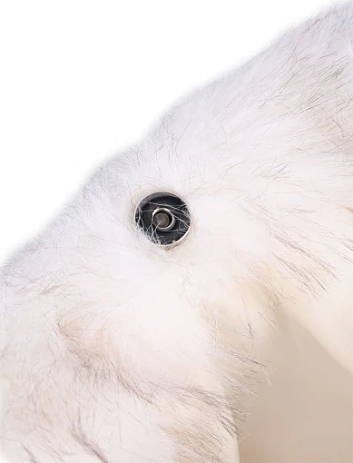 Жіноча сумка хобо MIRATON з хутра біла - фото 4 - Miraton