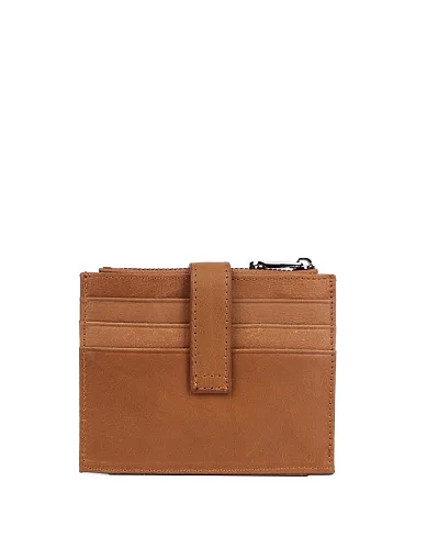 Чоловічий картхолдер MIRATON шкіряний коричневий (328) - фото 3 - Miraton