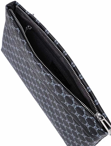 Мужская сумка MIRATON из экокожи черная - фото 5 - Miraton