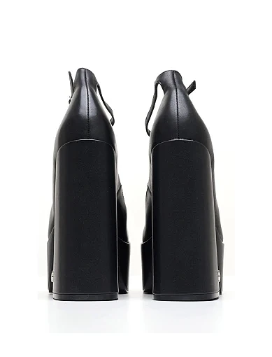 Жіночі туфлі WINDSOR SMITH DIZZY шкіряні чорні - фото 6 - Miraton