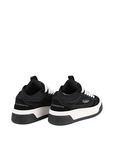 Женские кеды WINDSOR SMITH FLAVOUR велюровые черные - фото 4 - Miraton