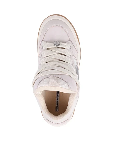 Женские кеды WINDSOR SMITH FLAVOUR велюровые бежевые - фото 5 - Miraton