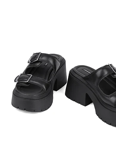 Жіночі сабо WINDSOR SMITH COVERT шкіряні чорні - фото 5 - Miraton