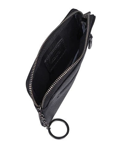 Ключниці шкіряні чорні (170-15) - фото 4 - Miraton