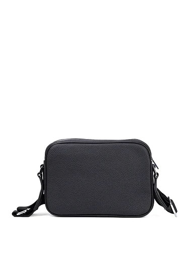 Чоловіча сумка крос-боді MIRATON шкіряна чорна (88187-1 ) - фото 4 - Miraton