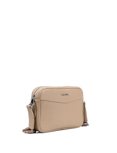 Чоловіча сумка крос-боді MIRATON шкіряна бежева (88187-2) - фото 3 - Miraton