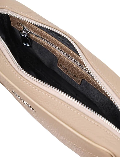 Чоловіча сумка крос-боді MIRATON шкіряна бежева (88187-2) - фото 6 - Miraton