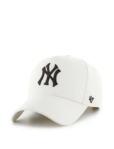 Кепка 47 Brand OFFSIDE DT MLB NEW YORK YANKEE тканинна бежева фото 1