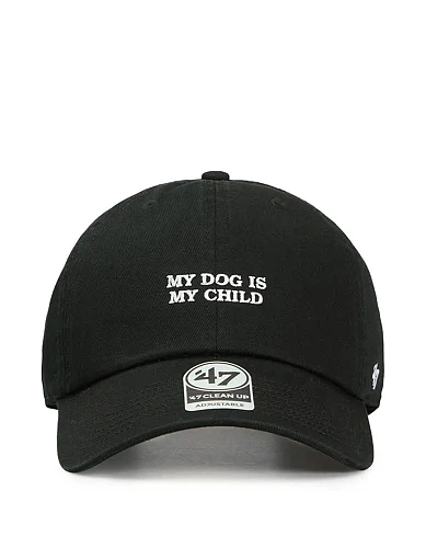 Кепка 47 Brand SLOGAN BASE RUNNER ICON тканинна чорна - фото 2 - Miraton