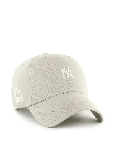 Кепка 47 brand MLB New York Yankees тканинна сіра - фото 2 - Miraton