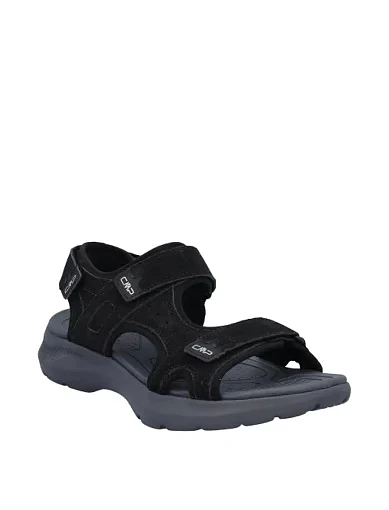 Мужские сандалии CMP EMBY замшевые черные - фото 3 - Miraton