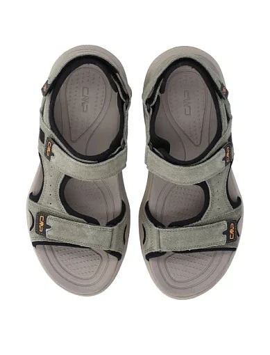 Чоловічі сандалі CMP EMBY замшеві зелені (3Q93637-E907) - фото 4 - Miraton