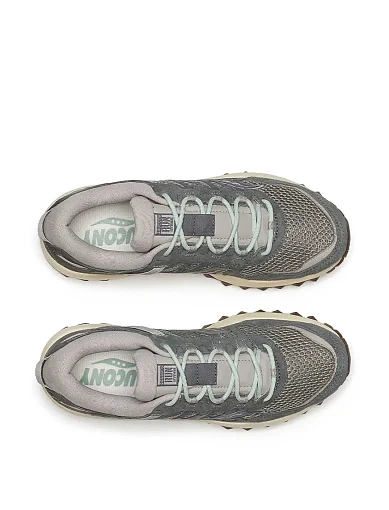 Чоловічі кросівки Saucony GRID PEAK тканинні сірі (S70887-2) - фото 5 - Miraton