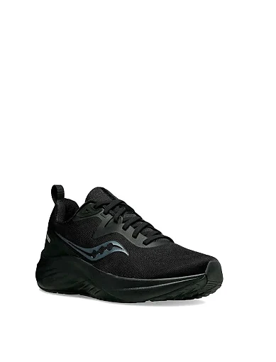 Чоловічі кросівки Saucony LANCER 3 тканинні чорні (S28226-2) - фото 2 - Miraton