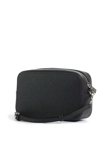 Жіноча сумка camera bag Just Cavalli з екошкіри чорна - фото 2 - Miraton