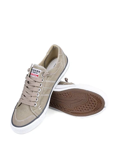 Чоловічі кеди Dockers тканинні хакі (30ST027-790-450) - фото 2 - Miraton