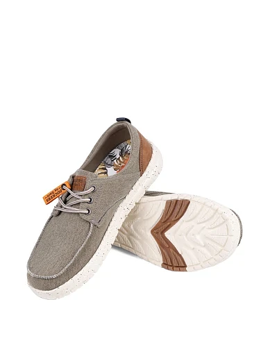 Чоловічі туфлі Dockers тканинні хакі (52AA004-700-850) - фото 2 - Miraton