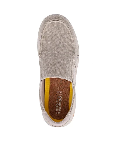 Чоловічі туфлі Dockers тканинні бежеві (56EY003-712-530) - фото 2 - Miraton