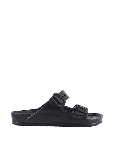 Чоловічі шльопанці BIRKENSTOCK Arizona Eva гумові чорні фото 1