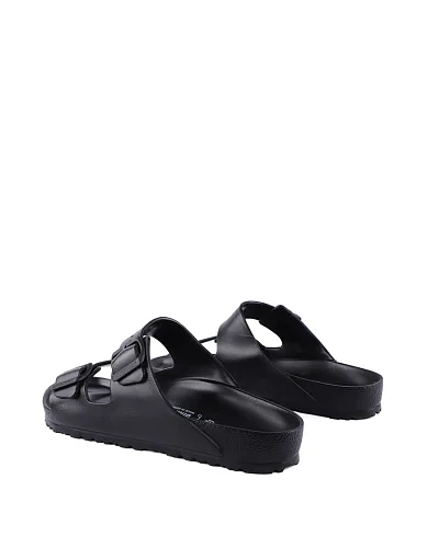 Мужские шлепанцы BIRKENSTOCK Arizona Eva резиновые черные - фото 3 - Miraton