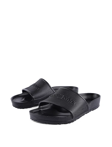 Жіночі шльопанці BIRKENSTOCK Barbados Eva гумові чорні - фото 2 - Miraton