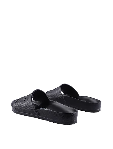 Жіночі шльопанці BIRKENSTOCK Barbados Eva гумові чорні - фото 3 - Miraton