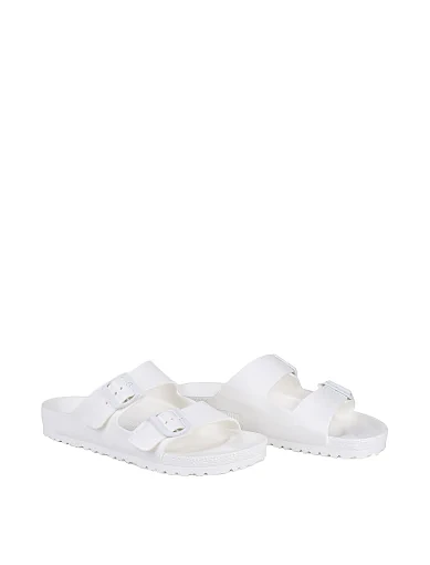 Чоловічі шльопанці BIRKENSTOCK Arizona Eva гумові білі (129441) - фото 3 - Miraton