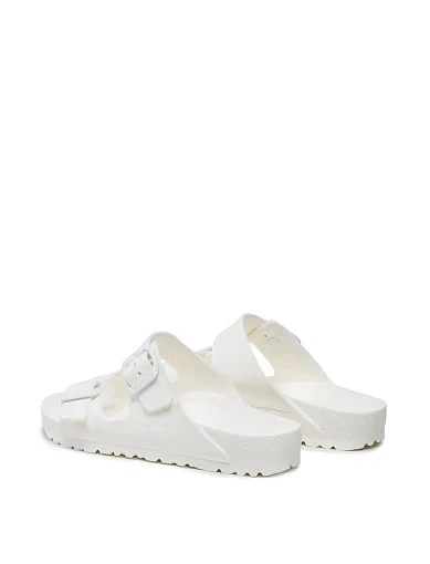 Жіночі шльопанці BIRKENSTOCK Arizona Eva гумові білі - фото 4 - Miraton