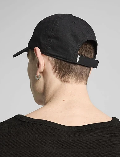Бейсболка PUMA ESS ELEVATED тканевая черная - фото 4 - Miraton