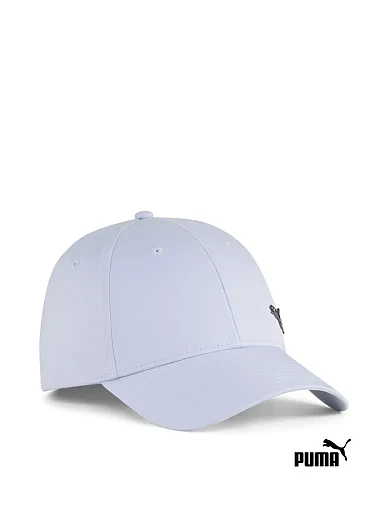 Бейсболка ESS Metal PUMA Cat тканинна блакитна фото 1