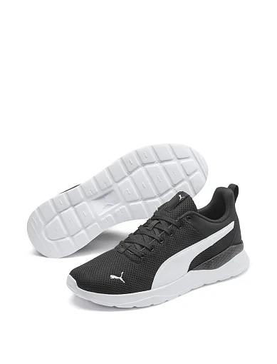 Жіночі кросівки PUMA Anzarun Lite тканинні чорні - фото 3 - Miraton