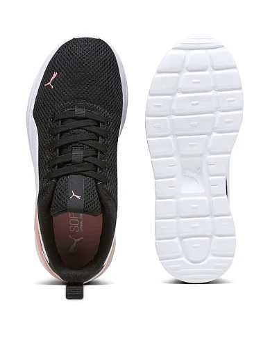 Жіночі кросівки PUMA Anzarun Lite тканинні чорні - фото 4 - Miraton