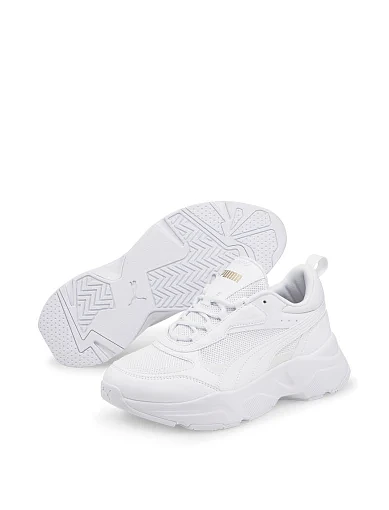 Жіночі кросівки PUMA Cassia тканинні білі - фото 3 - Miraton