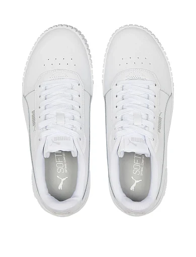 Жіночі кеди PUMA Carina 2.0 із штучної шкіри білі - фото 4 - Miraton