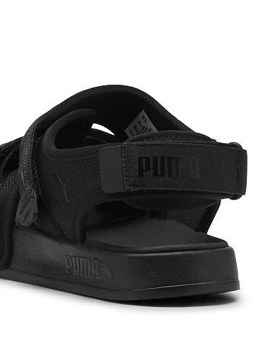 Чоловічі сандалі PUMA Leadcat City тканинні чорні (389079-09) - фото 6 - Miraton