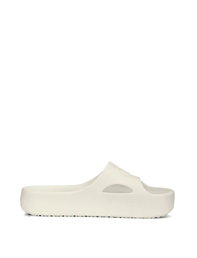 Жіночі шльопанці PUMA Shibui Cat гумові молочного кольору - фото 2 - Miraton