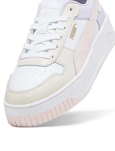 Жіночі кеди PUMA Carina Street із штучної шкіри білі - фото 5 - Miraton