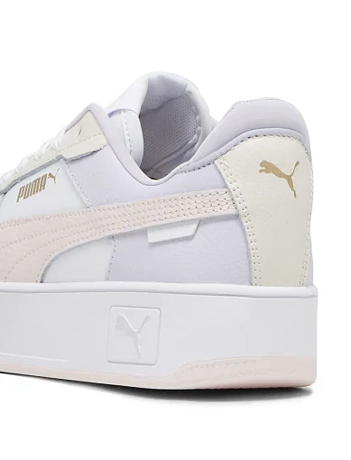 Жіночі кеди PUMA Carina Street із штучної шкіри білі - фото 6 - Miraton