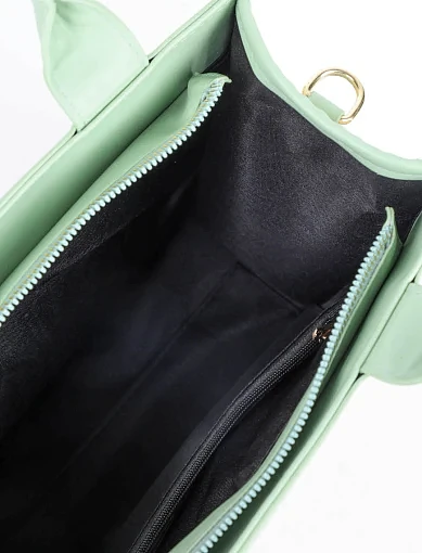 Жіноча сумка тоут MIRATON тканинна зелена - фото 5 - Miraton