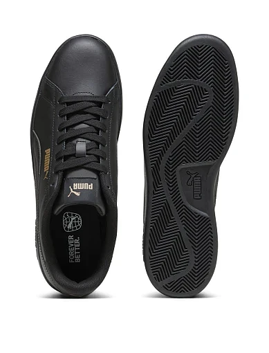 Чоловічі кеди PUMA Smash 3.0 L Sneakers зі штучної шкіри чорні (390987-10) - фото 4 - Miraton