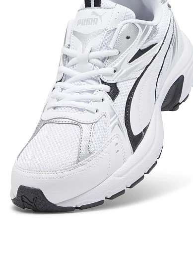 Чоловічі кросівки PUMA Milenio Tech Sneakers зі штучної шкіри чорні (392322-01) - фото 5 - Miraton