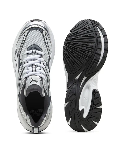 Чоловічі кросівки PUMA Morphic Base зі штучної шкіри срібного кольору (392724-16) - фото 4 - Miraton