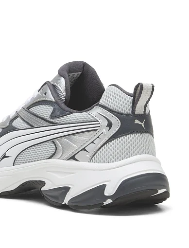 Чоловічі кросівки PUMA Morphic Base зі штучної шкіри срібного кольору (392724-16) - фото 6 - Miraton