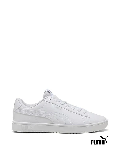 Женские кеды PUMA Rickie Classic Sneakers из искусственной кожи белые фото 1