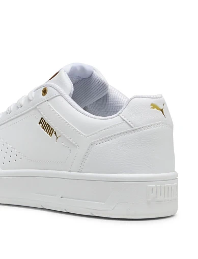 Чоловічі кеди PUMA Court Classic Sneakers із штучної шкіри білі (395018-01) - фото 6 - Miraton