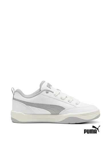 Жіночі кеди PUMA Park Lifestyle зі штучної шкіри білі фото 1