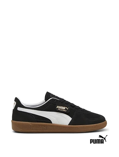 Чоловічі кеди PUMA Palermo Sneakers чорні замшеві фото 1