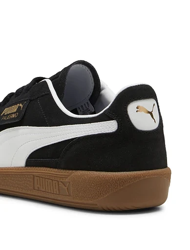 Чоловічі кеди PUMA Palermo Sneakers чорні замшеві (396463-10) - фото 6 - Miraton