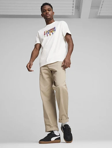 Чоловічі кеди PUMA Palermo Sneakers чорні замшеві (396463-10) - фото 8 - Miraton